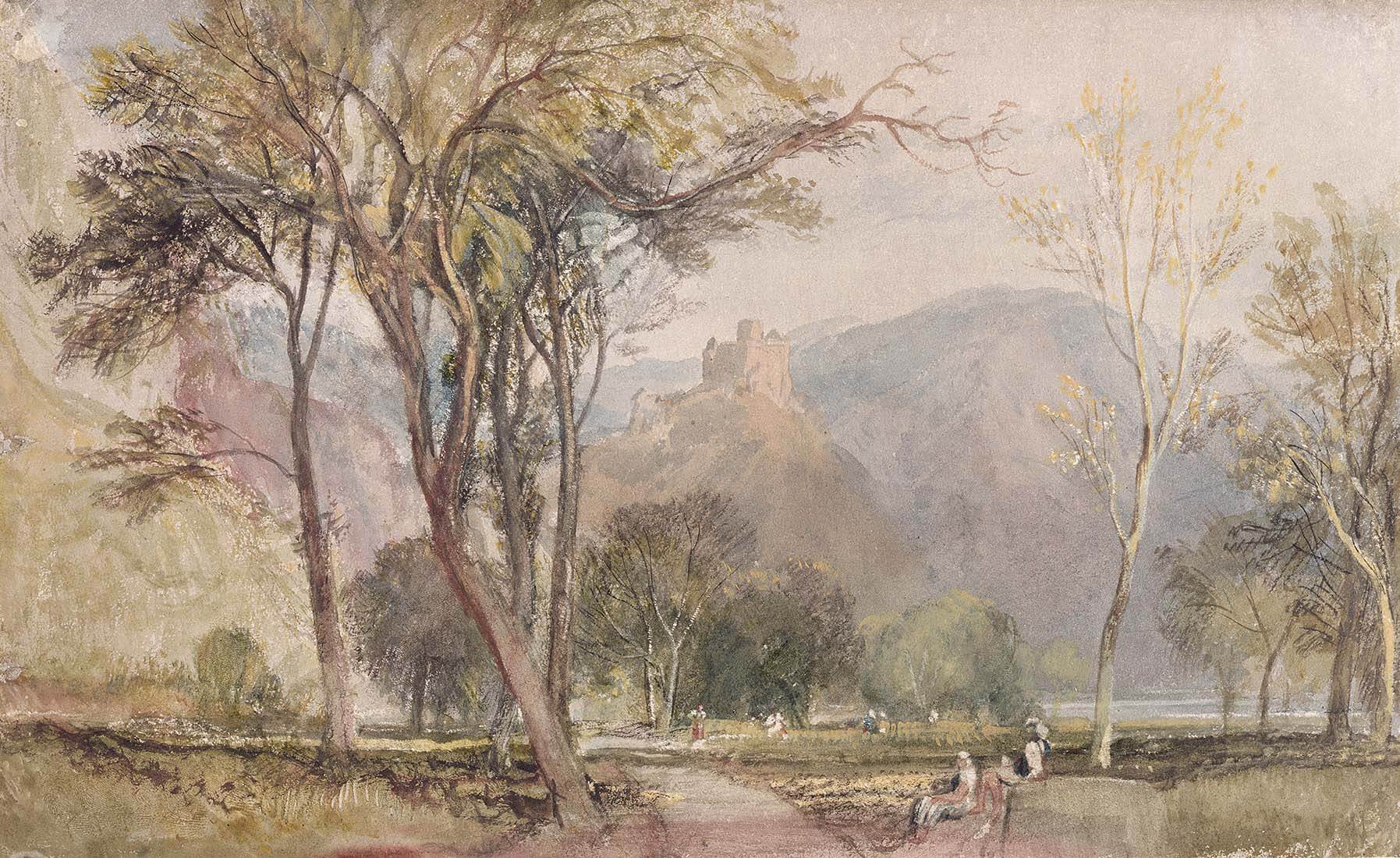 William Turner - Standort 04: Blick auf die Marksburg