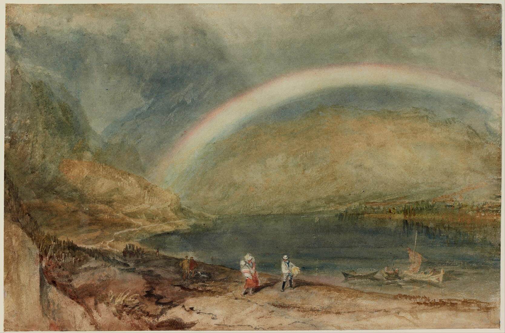 William Turner - Standort 05: Blick auf Osterspai und Filsen
