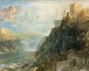 William Turner - Standort 10: Blick in das Rheintal und auf Burg Rheinfels