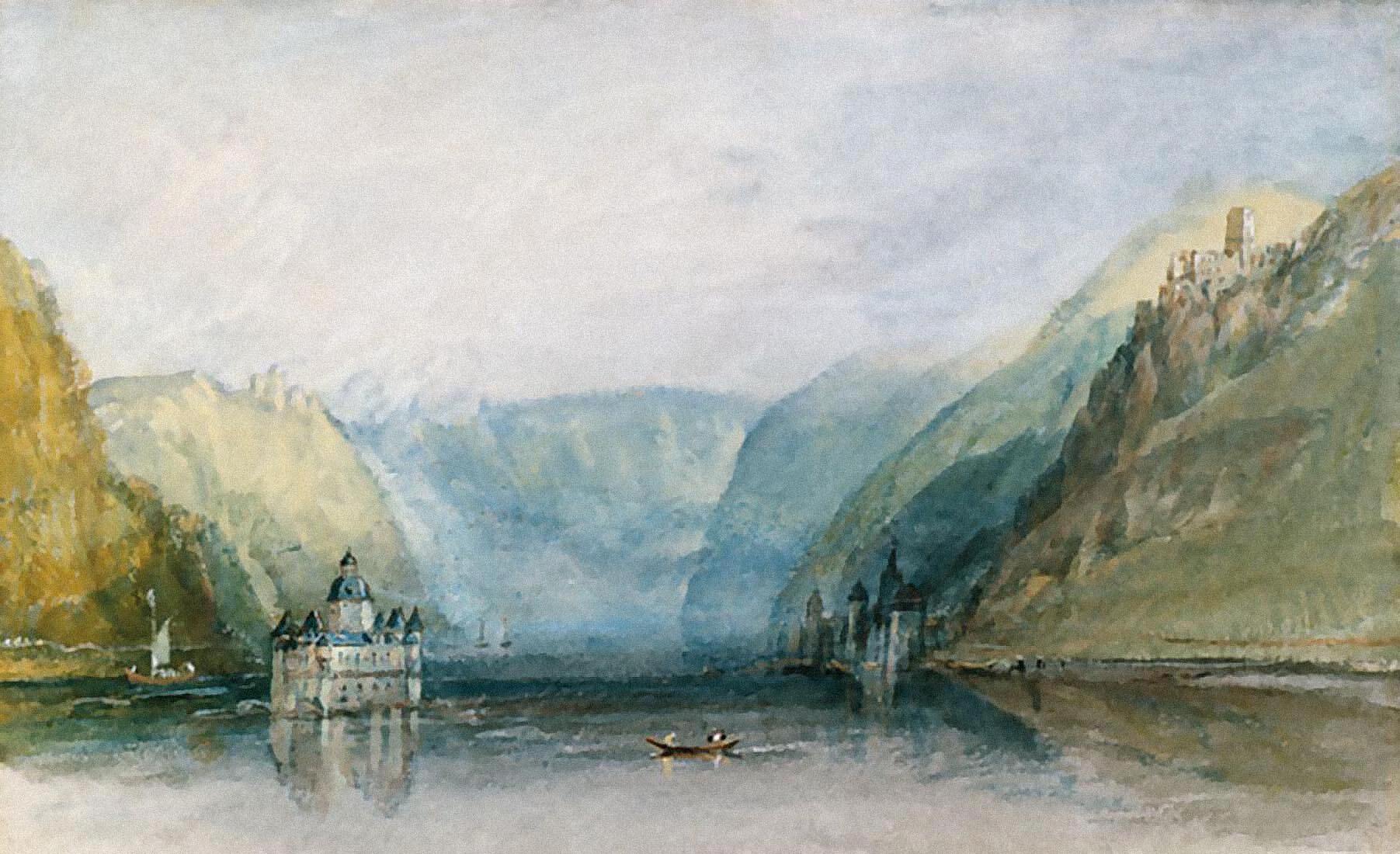 William Turner - Standort 18: Pfalz bei Kaub