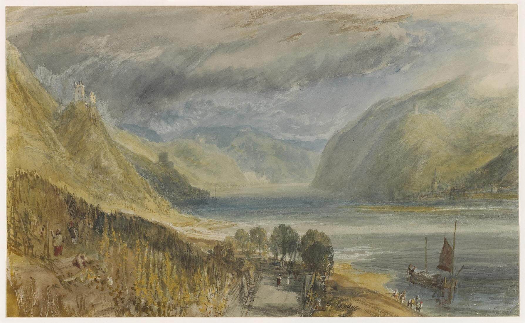 William Turner - Standort 21: Burgen bei Bacharach