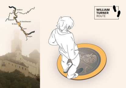william turner route - standort simulation