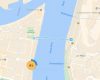 Koblenz, Nähe »Deutsches Eck«, mit Blick auf Festung Ehrenbreitstein